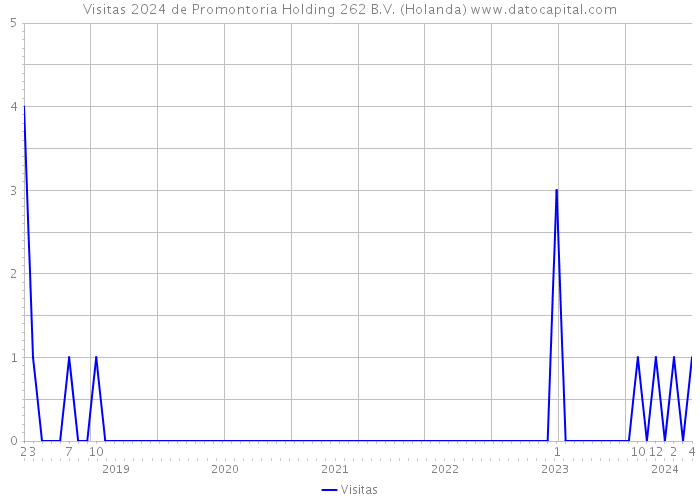 Visitas 2024 de Promontoria Holding 262 B.V. (Holanda) 