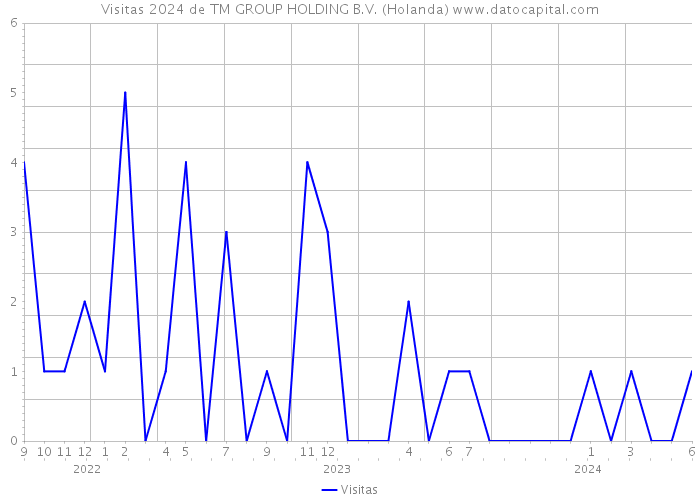 Visitas 2024 de TM GROUP HOLDING B.V. (Holanda) 