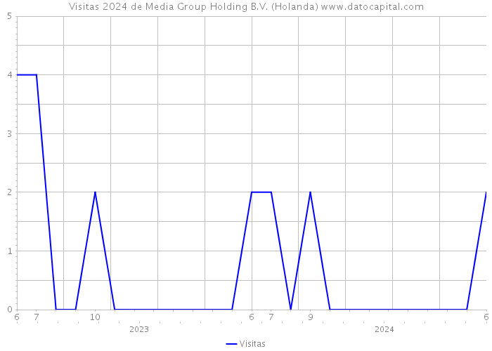 Visitas 2024 de Media Group Holding B.V. (Holanda) 