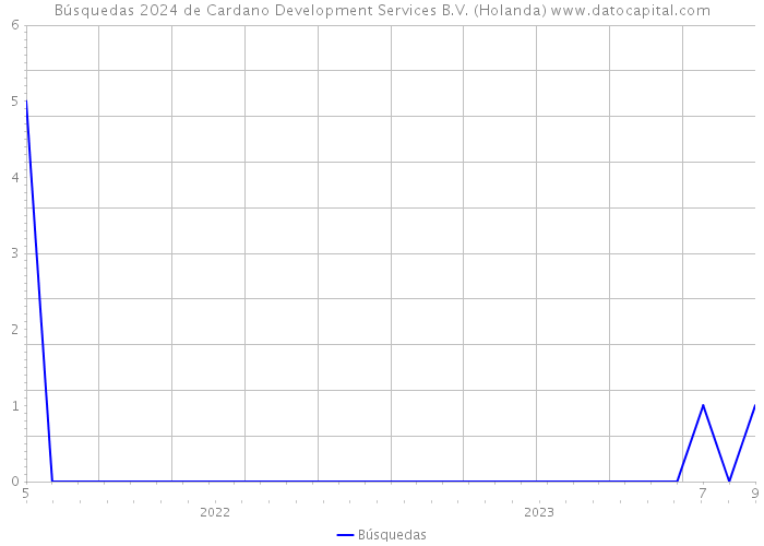 Búsquedas 2024 de Cardano Development Services B.V. (Holanda) 