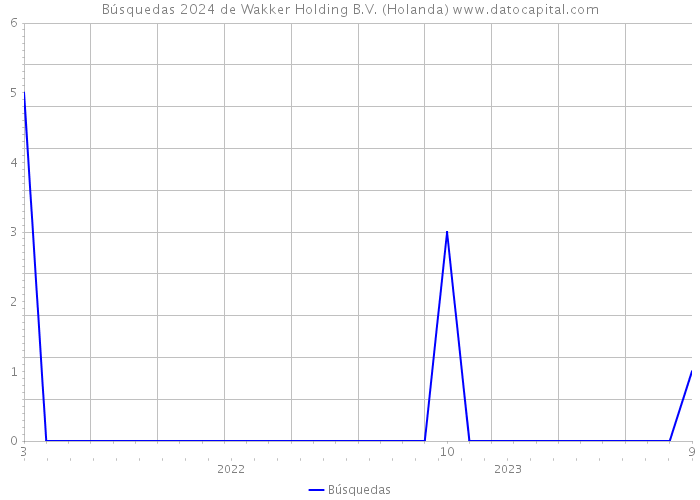 Búsquedas 2024 de Wakker Holding B.V. (Holanda) 