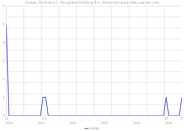 Visitas 2024 de J.C. Hoogland Holding B.V. (Holanda) 