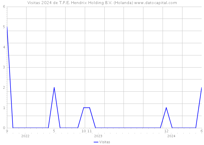 Visitas 2024 de T.P.E. Hendrix Holding B.V. (Holanda) 