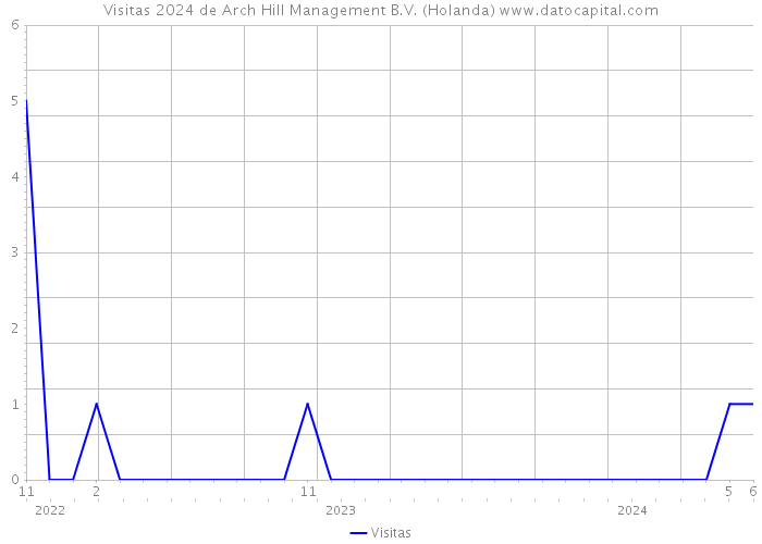 Visitas 2024 de Arch Hill Management B.V. (Holanda) 