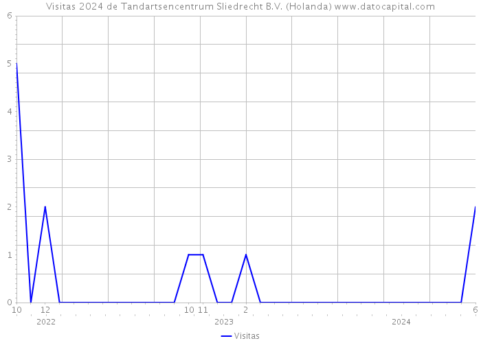 Visitas 2024 de Tandartsencentrum Sliedrecht B.V. (Holanda) 