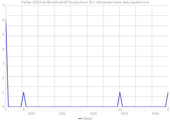 Visitas 2024 de Bouwbedrijf Hooijschuur B.V. (Holanda) 