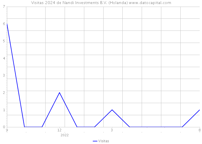 Visitas 2024 de Nandi Investments B.V. (Holanda) 