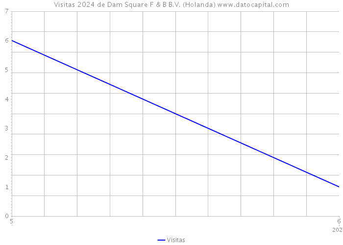 Visitas 2024 de Dam Square F & B B.V. (Holanda) 