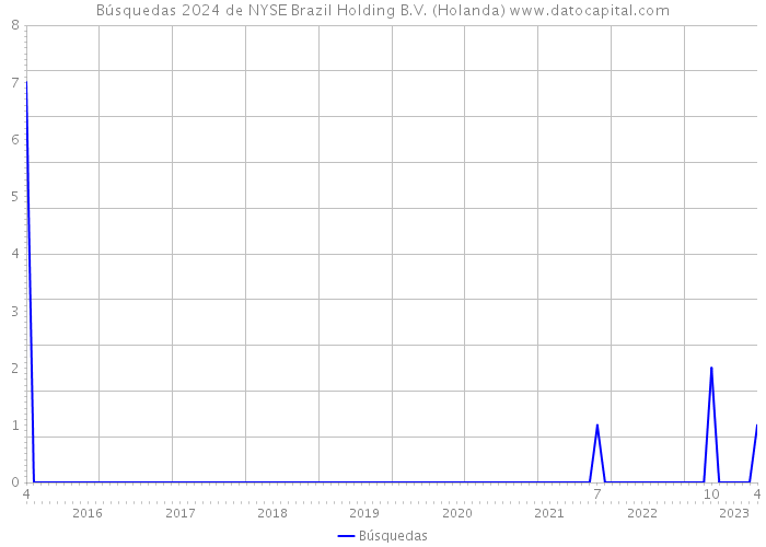 Búsquedas 2024 de NYSE Brazil Holding B.V. (Holanda) 