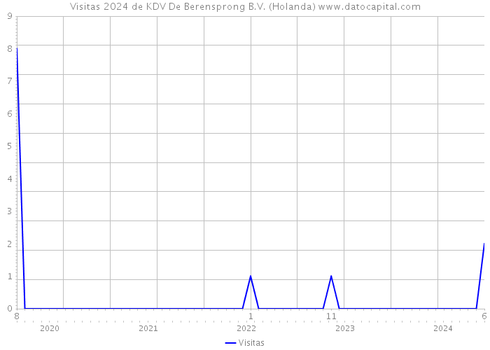 Visitas 2024 de KDV De Berensprong B.V. (Holanda) 