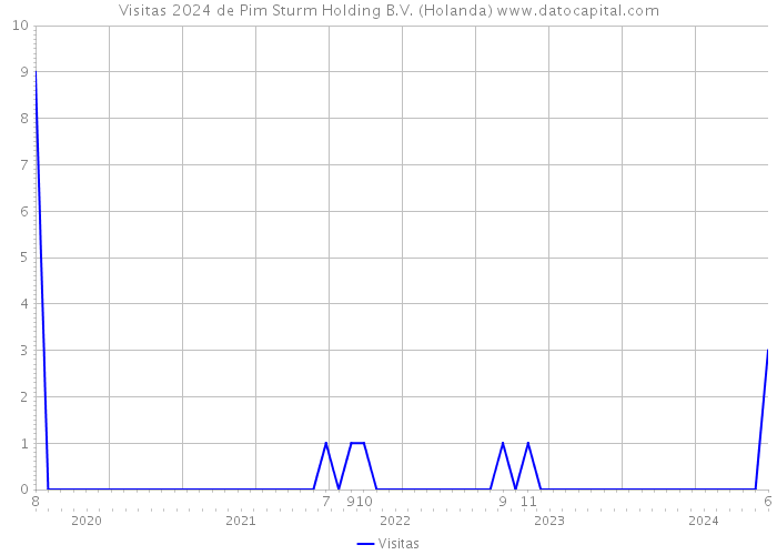 Visitas 2024 de Pim Sturm Holding B.V. (Holanda) 