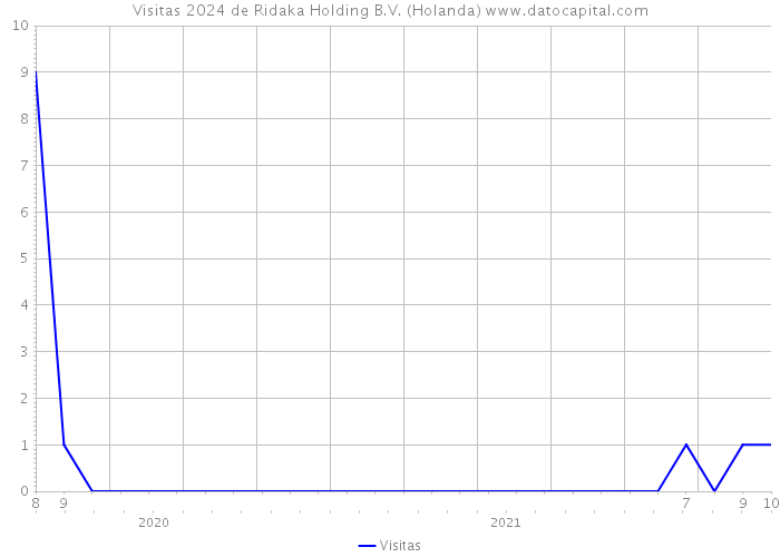 Visitas 2024 de Ridaka Holding B.V. (Holanda) 