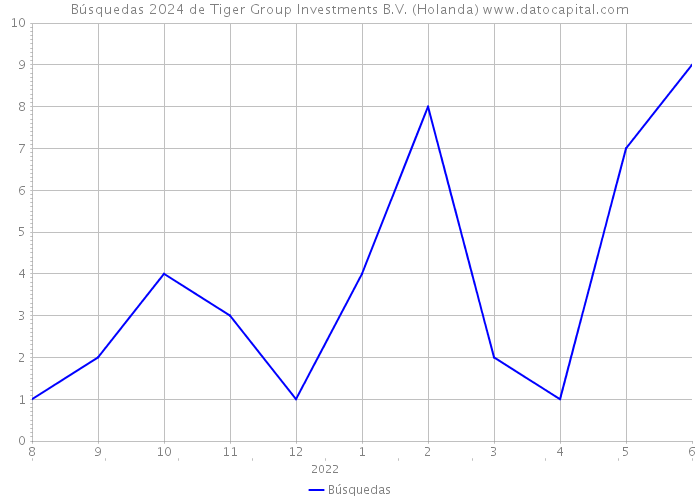 Búsquedas 2024 de Tiger Group Investments B.V. (Holanda) 