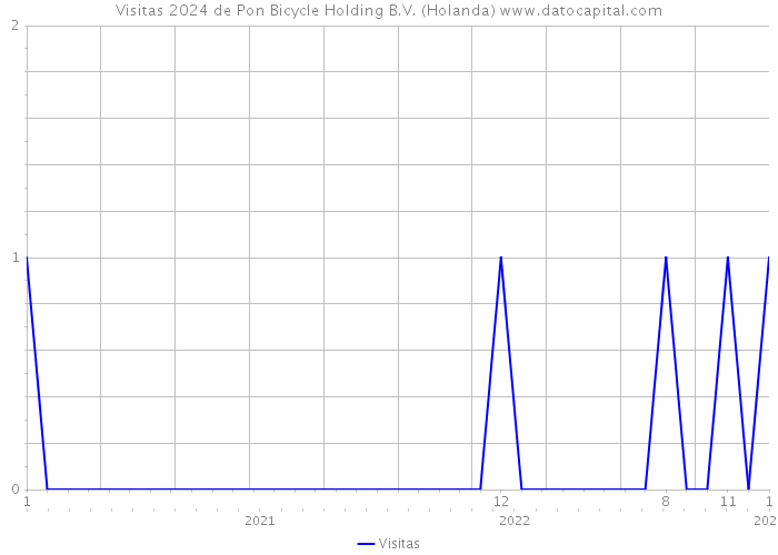 Visitas 2024 de Pon Bicycle Holding B.V. (Holanda) 