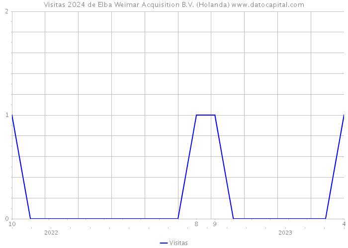 Visitas 2024 de Elba Weimar Acquisition B.V. (Holanda) 