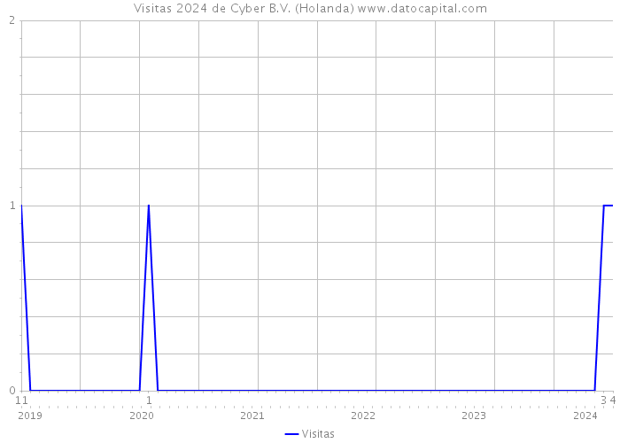 Visitas 2024 de Cyber B.V. (Holanda) 