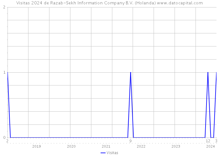 Visitas 2024 de Razab-Sekh Information Company B.V. (Holanda) 