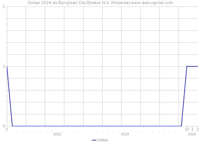 Visitas 2024 de European City Estates N.V. (Holanda) 