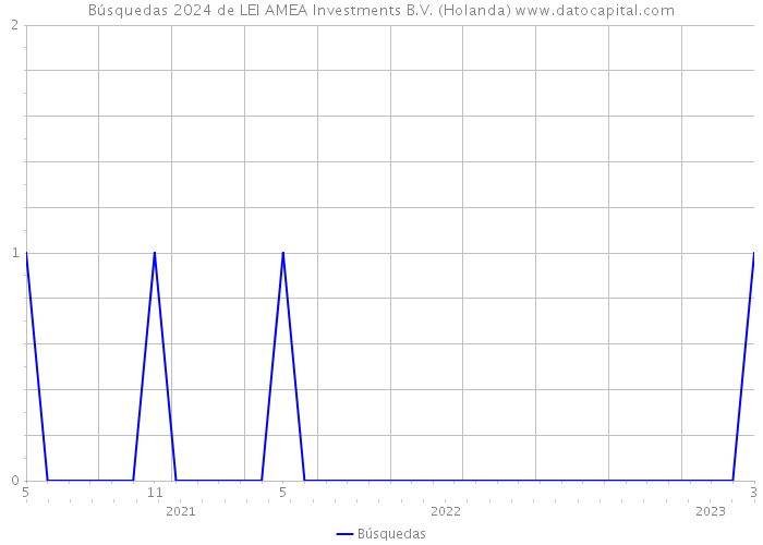 Búsquedas 2024 de LEI AMEA Investments B.V. (Holanda) 