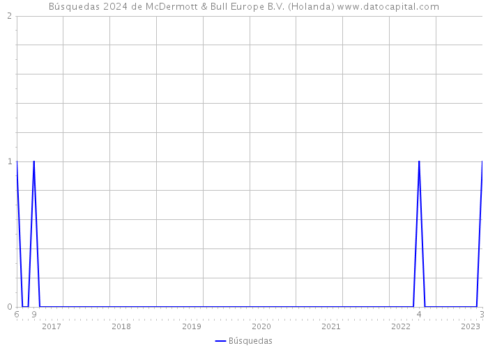 Búsquedas 2024 de McDermott & Bull Europe B.V. (Holanda) 