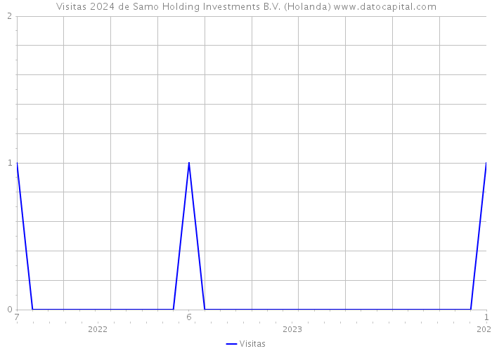 Visitas 2024 de Samo Holding Investments B.V. (Holanda) 