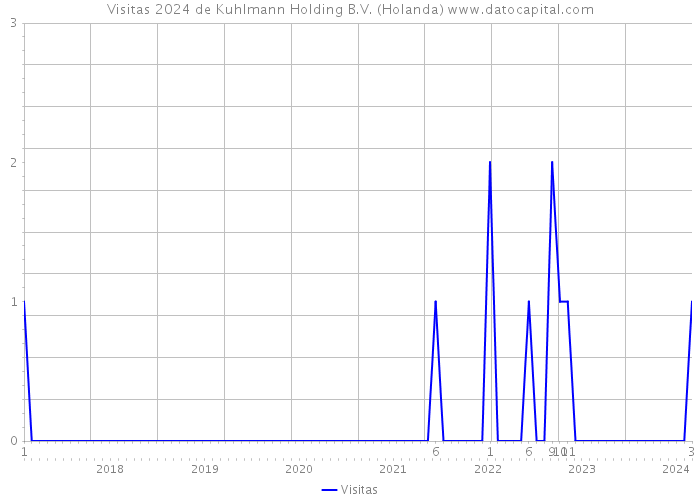 Visitas 2024 de Kuhlmann Holding B.V. (Holanda) 