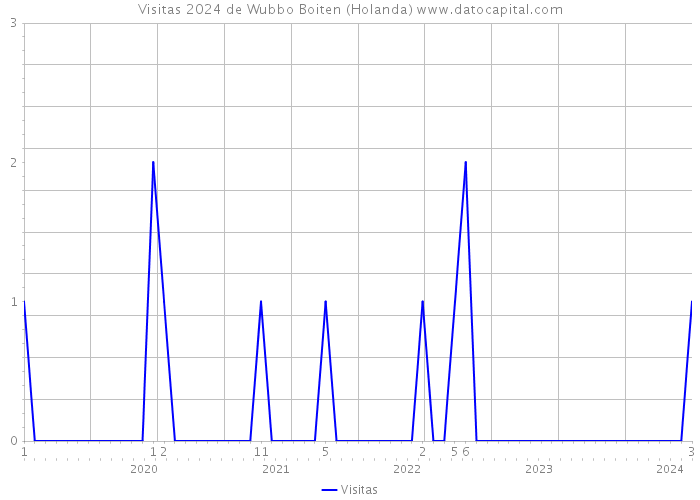 Visitas 2024 de Wubbo Boiten (Holanda) 