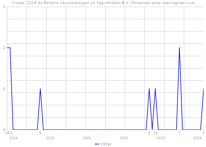 Visitas 2024 de Besems Verzekeringen en Hypotheken B.V. (Holanda) 