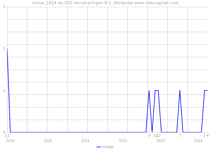 Visitas 2024 de VDZ Verzekeringen B.V. (Holanda) 