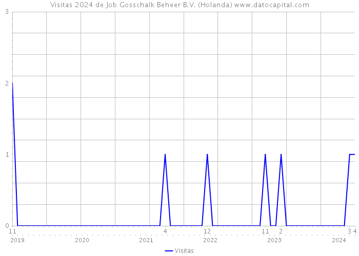 Visitas 2024 de Job Gosschalk Beheer B.V. (Holanda) 
