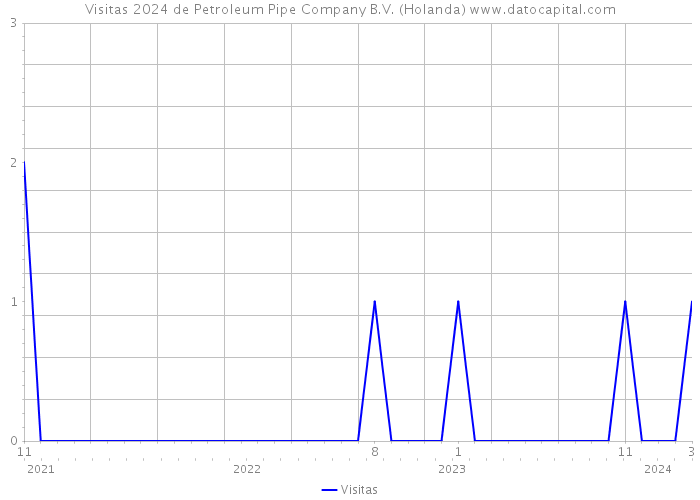 Visitas 2024 de Petroleum Pipe Company B.V. (Holanda) 