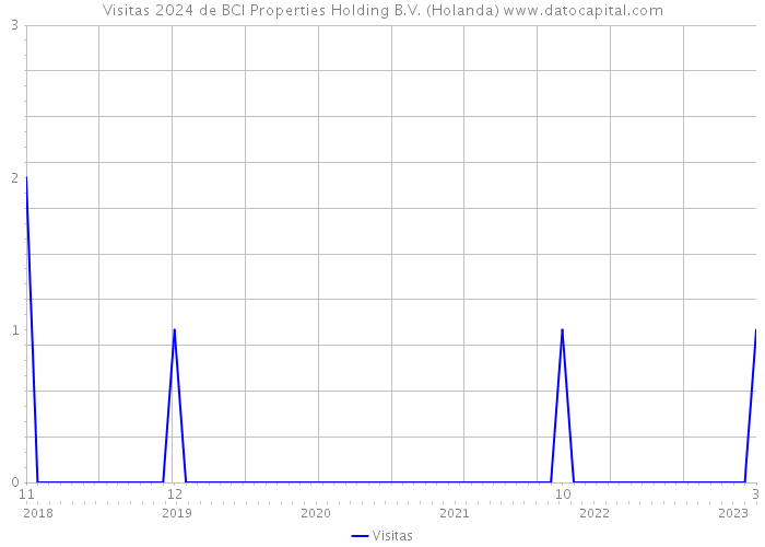 Visitas 2024 de BCI Properties Holding B.V. (Holanda) 