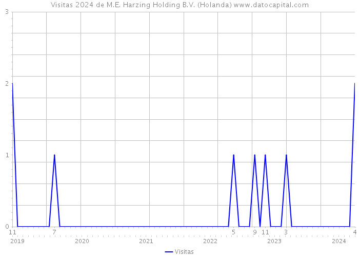 Visitas 2024 de M.E. Harzing Holding B.V. (Holanda) 