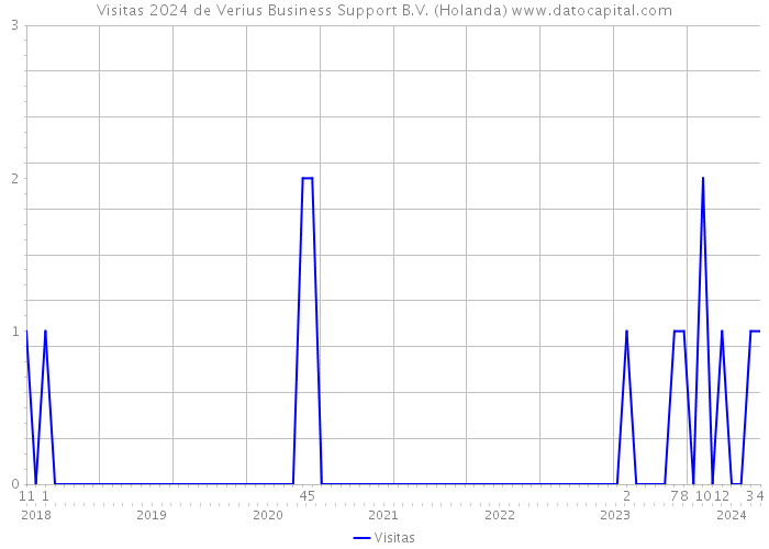 Visitas 2024 de Verius Business Support B.V. (Holanda) 