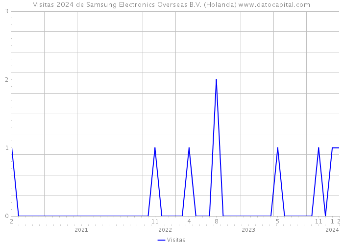 Visitas 2024 de Samsung Electronics Overseas B.V. (Holanda) 