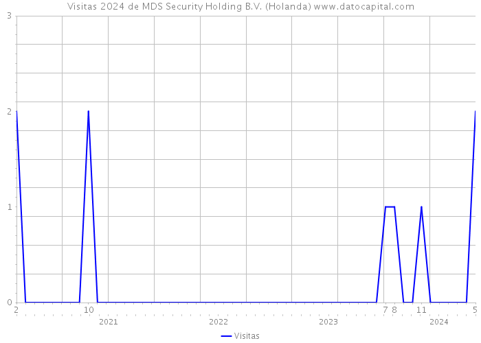 Visitas 2024 de MDS Security Holding B.V. (Holanda) 