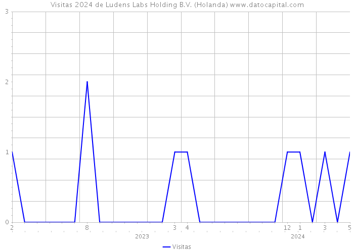 Visitas 2024 de Ludens Labs Holding B.V. (Holanda) 