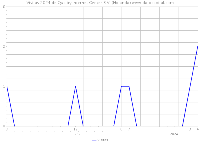 Visitas 2024 de Quality Internet Center B.V. (Holanda) 