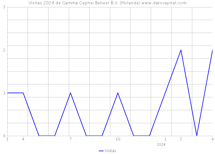Visitas 2024 de Gamma Cephei Beheer B.V. (Holanda) 