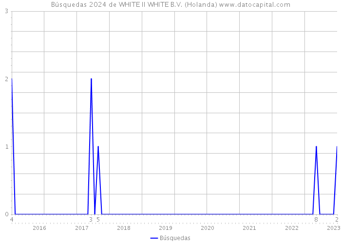 Búsquedas 2024 de WHITE II WHITE B.V. (Holanda) 