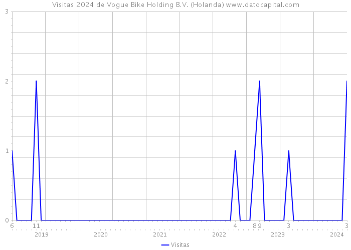 Visitas 2024 de Vogue Bike Holding B.V. (Holanda) 
