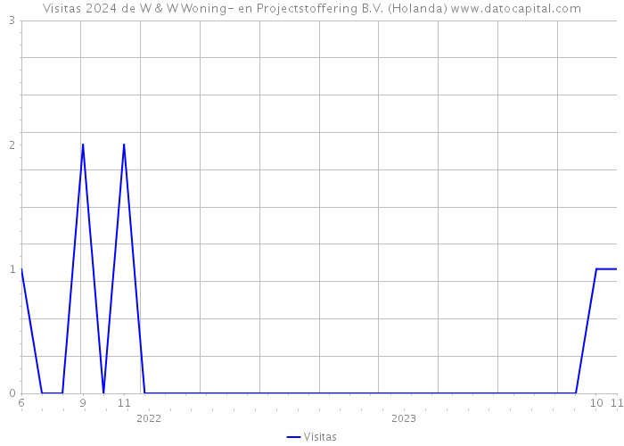 Visitas 2024 de W & W Woning- en Projectstoffering B.V. (Holanda) 