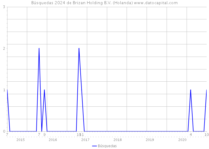 Búsquedas 2024 de Brizan Holding B.V. (Holanda) 