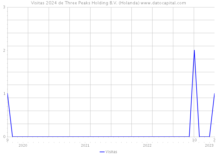 Visitas 2024 de Three Peaks Holding B.V. (Holanda) 