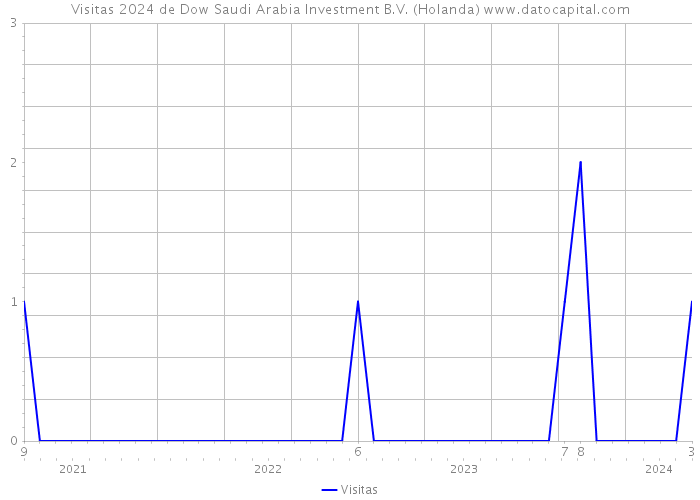 Visitas 2024 de Dow Saudi Arabia Investment B.V. (Holanda) 
