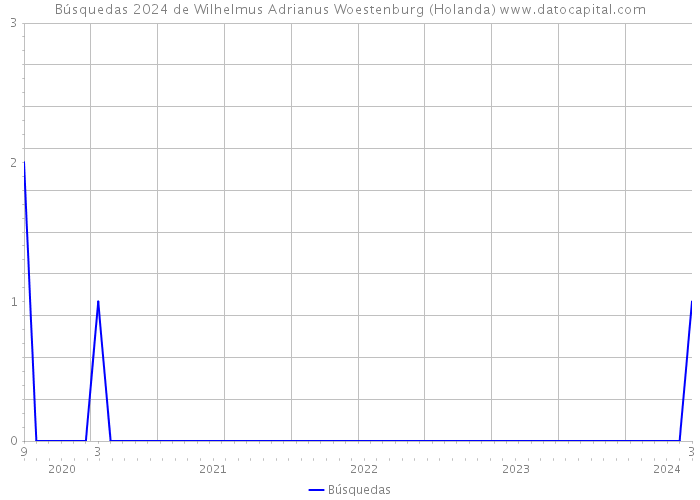Búsquedas 2024 de Wilhelmus Adrianus Woestenburg (Holanda) 