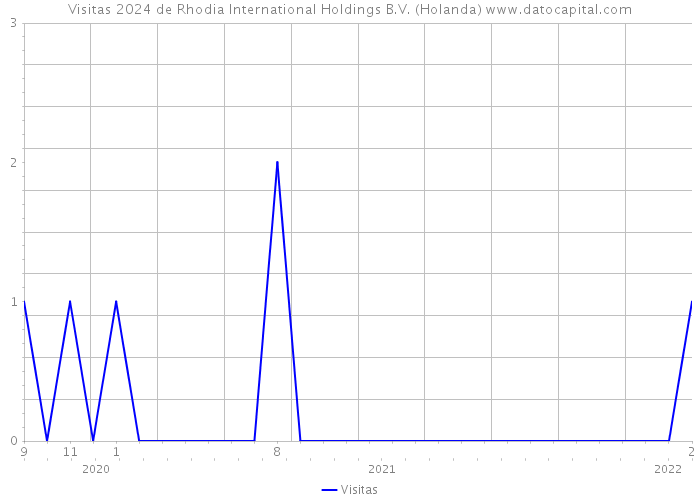 Visitas 2024 de Rhodia International Holdings B.V. (Holanda) 