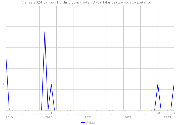 Visitas 2024 de Kuis Holding Bunschoten B.V. (Holanda) 