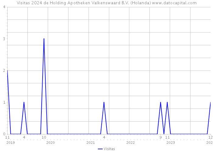 Visitas 2024 de Holding Apotheken Valkenswaard B.V. (Holanda) 