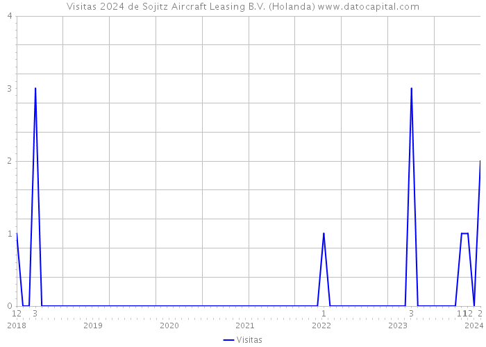 Visitas 2024 de Sojitz Aircraft Leasing B.V. (Holanda) 